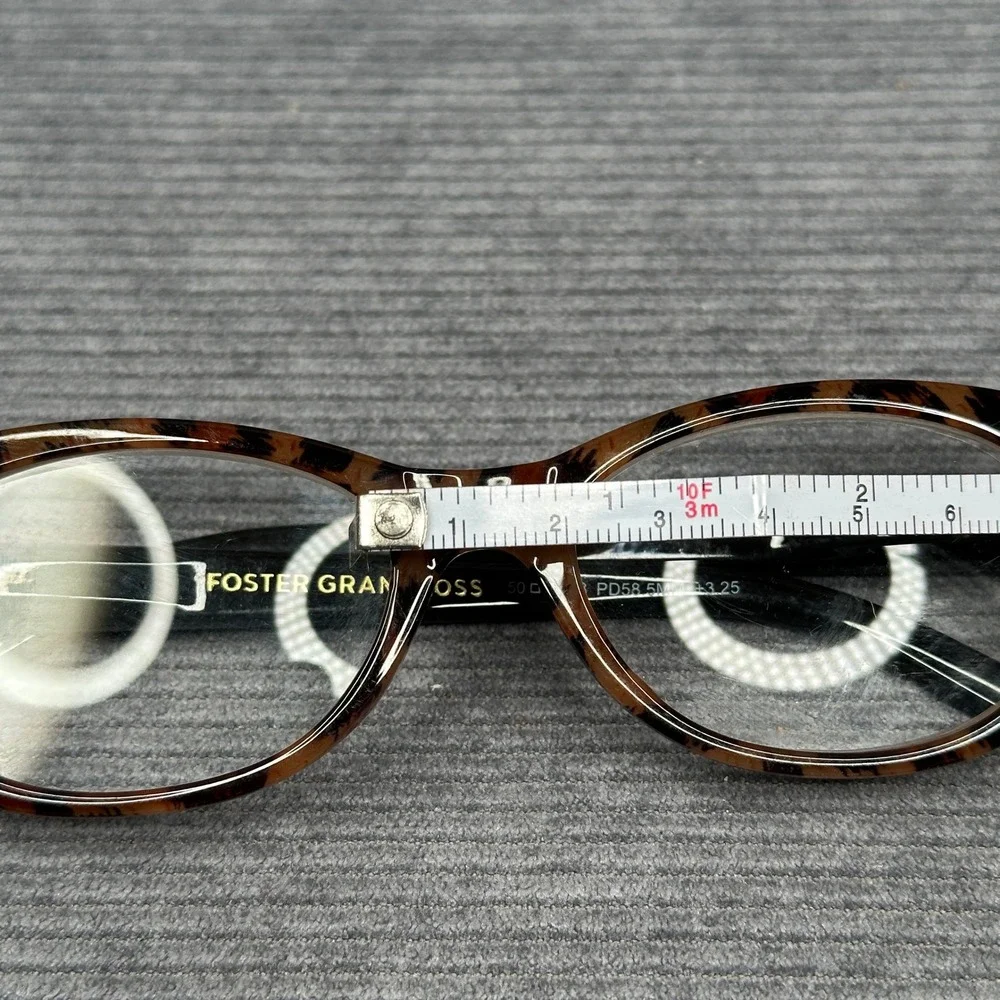 Foster Grant Gloss Connie LEP Tortoise Cat Eye Reading Glasses +3.25 TG1118